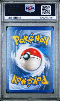 2002 POKEMON LEGENDARY COLLECTION #17 NINETALES-REVERSE FOIL PSA 8 - Image 2