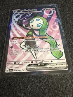 Meloetta ex 159/086 Pokemon Scarlet & Violet Sv: Black Bolt Holo Ultra Rare - Image 2