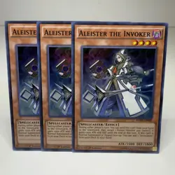 3x Yugioh Aleister the Invoker FUEN-EN026 Super Rare - LP-NM 💎 - Image 1