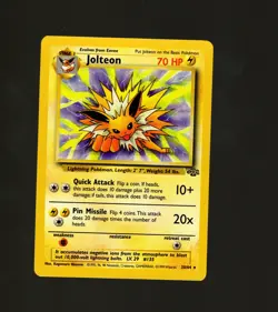 1999 Pokemon TCG Jolteon Jungle 20/64 Regular Non-Holo Rare NM WOTC Vintage - Image 1