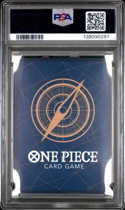 Monkey D. Luffy Jolly Roger Foil #P-055 The Best PRB01 JP One Piece CCG - PSA 10 - Image 2