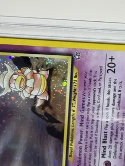 Vintage Pokemon Card TCG Slowking Neo Genesis Holo Rare Card 14/111 PSA 6 SWIRL - Image 2