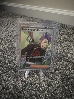 Pokemon TCG Trainer Team Rockets Petrel 226/182 Destined Rivals NM - Image 1