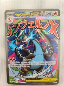 Mega Charizard X ex MEP023 Black Star Promo UPC Pokemon TCG NM #023 - Image 1
