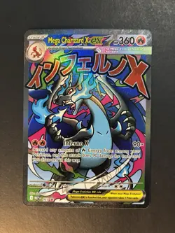 Mega Charizard X ex MEP023 Black Star Promo UPC Pokemon TCG NM #023 - Image 1