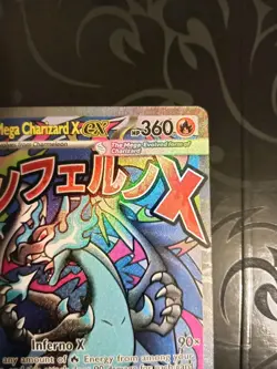 Pokemon TCG Mega Charizard X EX MEP 023 UPC Black Star Promo Pokemon Card - NM - Image 3