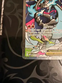 Pokemon TCG Mega Charizard X EX MEP 023 UPC Black Star Promo Pokemon Card - NM - Image 5