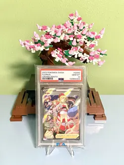 2023 POKEMON SWORD & SHIELD CROWN ZENITH #GG63 FULL ART/IRIDA PSA 10 - Image 1
