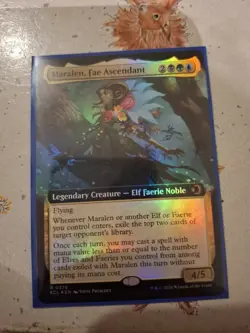 Maralen, Fae Ascendant (Extended Art Foil) Rare MTG Lorwyn Eclipsed - Image 1