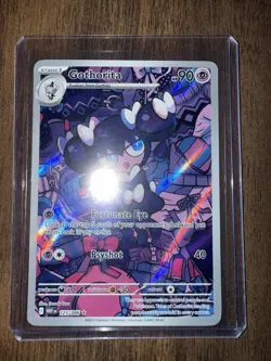 Pokemon TCG Gothorita 125/086 Illustration Rare SV10.5 White Flare Ungraded NM - Image 1