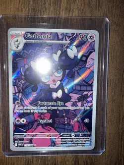 Pokemon TCG Gothorita 125/086 Illustration Rare SV10.5 White Flare Ungraded NM - Image 2