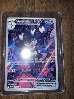 Pokemon TCG Gothorita 125/086 Illustration Rare SV10.5 White Flare Ungraded NM - Image 3