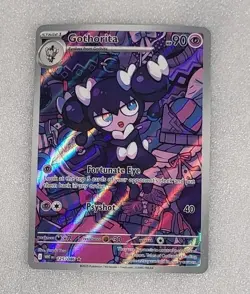 Gothorita 125/086 NM/M WHT EN Illustration Rare SV White Flare Pokemon TCG - Image 1