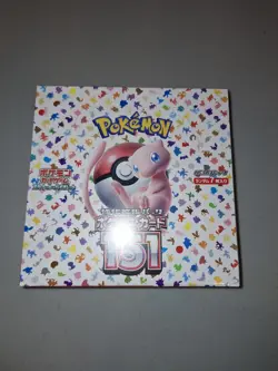 Pokemon TCG: Scarlet & Violet - 151 Booster Box-SEALED WITH SHRINKWRAP-US SELLER 4521329346038 - Image 1