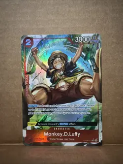 One Piece TCG English OP06-013 Monkey D Luffy Alt Art Parallel (A1) - Image 1