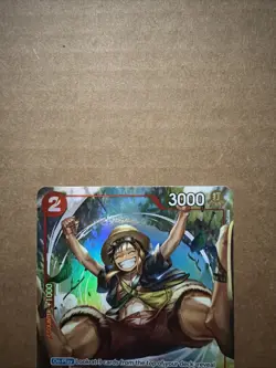 One Piece TCG English OP06-013 Monkey D Luffy Alt Art Parallel (A1) - Image 2