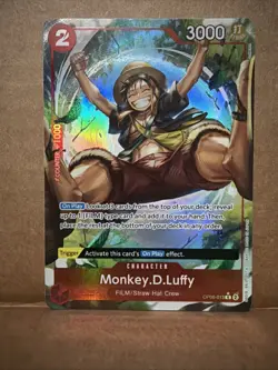 One Piece TCG English OP06-013 Monkey D Luffy Alt Art Parallel (A1) - Image 3