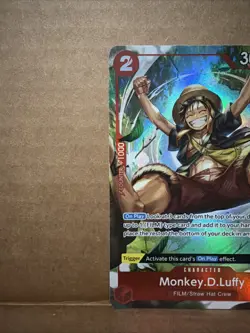 One Piece TCG English OP06-013 Monkey D Luffy Alt Art Parallel (A1) - Image 5