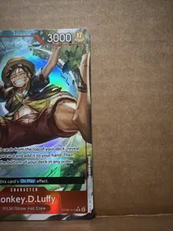 One Piece TCG English OP06-013 Monkey D Luffy Alt Art Parallel (A2) - Image 4