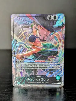 Roronoa Zoro (020) (Alternate Art) OP12-020 Legacy of the Master Foil - Image 1