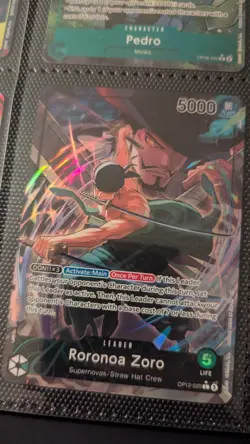 Roronoa Zoro (020) (Alternate Art) OP12-020 Legacy of the Master Foil - Image 1