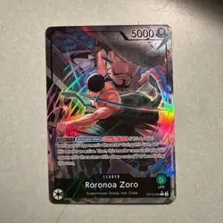 Roronoa Zoro (020) (Alternate Art) OP12-020 Legacy of the Master Foil - Image 1
