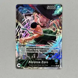 Roronoa Zoro (020) (Alternate Art) OP12-020 Legacy of the Master Foil NM - Image 2