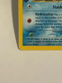 Kabutops 1st Edition 6/75 Neo Discovery Holo Pokemon Card LP-NM SWIRL 🍥 - Image 4