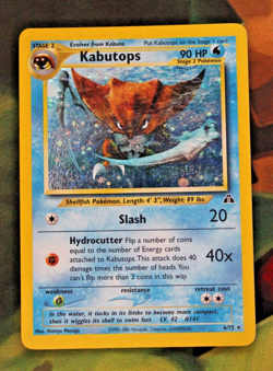 Kabutops - 6/75 - Pokemon Neo Discovery - Holo Rare Card - LP !! - Image 1
