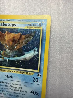 Kabutops 6/75 Neo Discovery Unlimited Holo Pokemon LP - Image 4