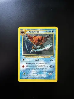 Kabutops - 6/75 - Holo Rare - Unlimited Edition LP, English Pokemon Neo Discover - Image 1