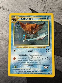 2001 Pokemon Neo Discovery Kabutops #6/75 Holo NM/LP - Image 1