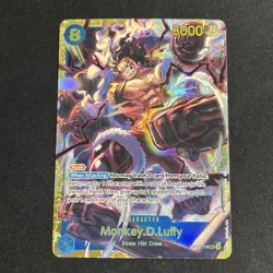 Monkey.D.Luffy OP11-118 SEC - One Piece TCG - English Card Near-Mint Secret Rare - Image 1