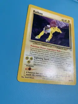 Pokemon TCG Raikou Neo Revelation Card 22/64 Unlimited Rare - Image 2
