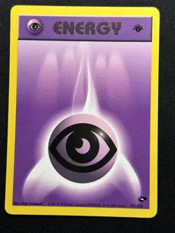 Psychic Energy 1st Edition Gym Challenge 131/132 LP-NM Pokemon Card - Image 1