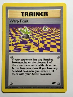 Warp Point Gym Challenge 126/132 Pokemon card LP-NM - Image 1