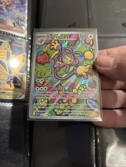 Pokemon Card Ambipom 107/094 - Illustration Rare Full Art Phantasmal Flames T90 - Image 1