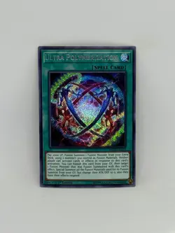 Yugioh Card Ultra Polymerization MP18-EN014 SECRET RARE 1st Ed. - NM - Image 1