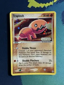 Trapinch 67/92 Ex Legend Maker Reverse Holo Foil Stamped Pokemon Card HP - Image 2