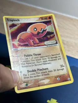 Trapinch 67/92 Ex Legend Maker Reverse Holo Foil Stamped Pokemon Card HP - Image 4