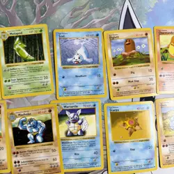 1999 Pokemon TCG Base Set Shadowless Lot 17Cards With Duplicates - Image 3
