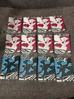 Pokemon White Flare & Black Bolt ETB Card Dividers! No Cards! Unused! - Image 1