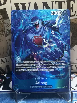 OP14-042 Arlong Alt Art The Azure Sea’s Seven One Piece Card Game English - Image 1