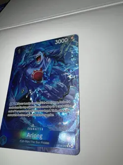 OP14-042 Arlong Alt Art The Azure Sea’s Seven One Piece Card Game English - Image 2