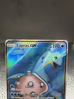 Pokemon TCG Lapras GX Full Art Ultra Rare Card Sun Moon 139/149 Holo - Image 3
