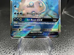 Pokemon TCG Lapras GX Full Art Ultra Rare Card Sun Moon 139/149 Holo - Image 4