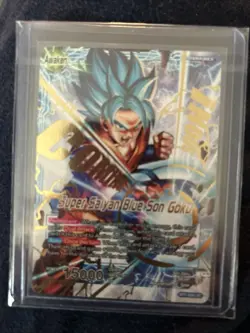 Dragon Ball Super Card Game Super Saiyan Blue Son Goku Bt1-030UC - Image 1