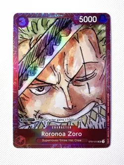 Roronoa Zoro (Premium Card Collection -ONE PIECE FILM RED Edition-) ST01-013 OP - Image 1