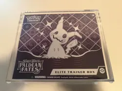 Pokemon Trading Card Game: Paldean Fates ETB (Elite Trainer Box) w/ Acrylic Case - Image 1