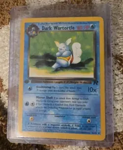 Dark Wartortle - 46/82 - Pokemon Team Rocket 1st Edition Card NM - Image 1